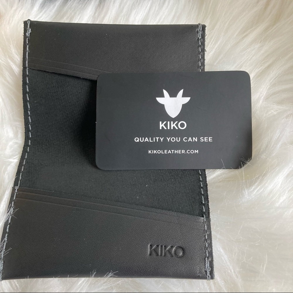 KIKO LEATHER SLIM CARD CASE